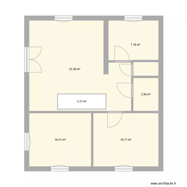 chalet1. Plan de 6 et 58 m² chalet1. Plan de 6 et 58 m²