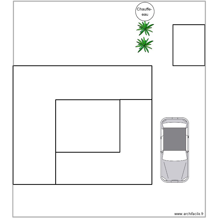 Maison SOUPIN Sylvio. Plan de 5 pièces et -1257 m2