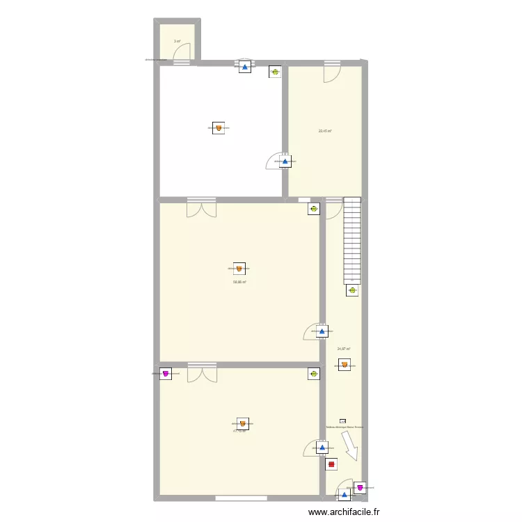 projet jourdan . Plan de 