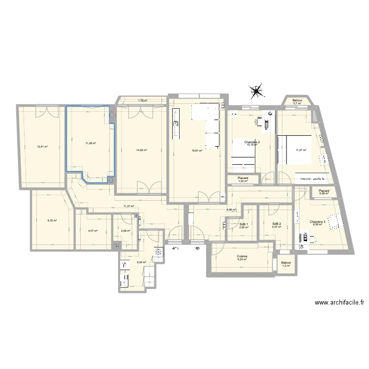 Martin de vargas 21. Plan de 0 pièce et 0 m2
