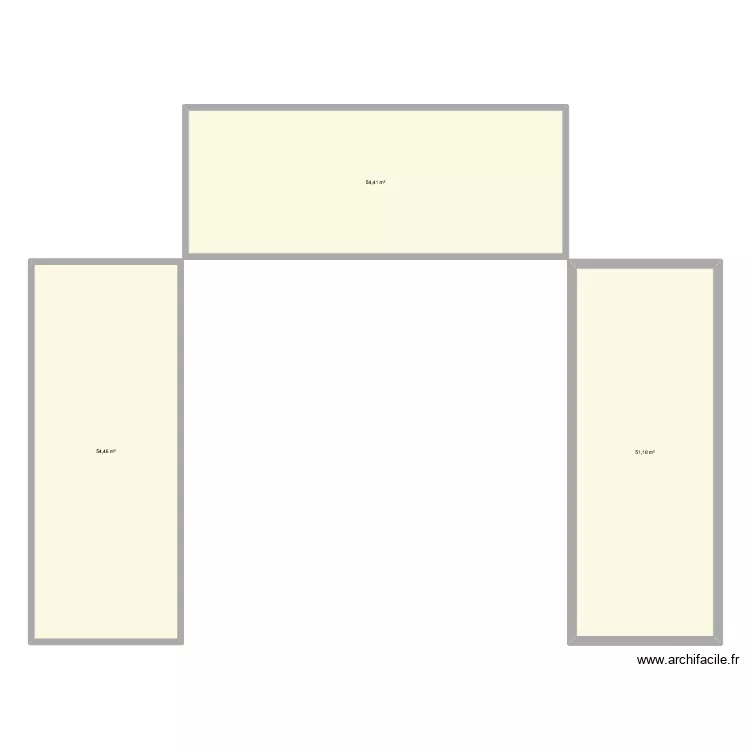 maison contenaire 3. Plan de 3  et 160 m²