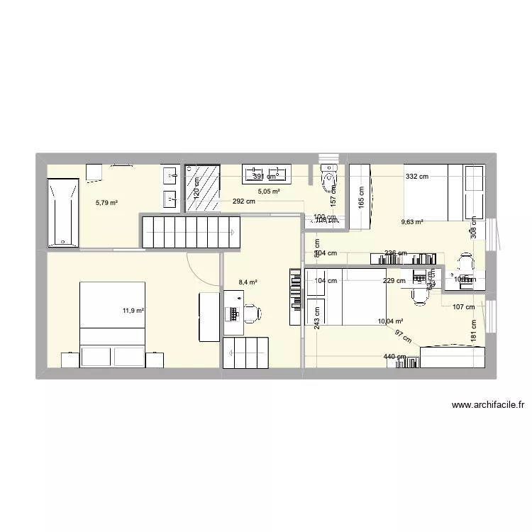 Étage maison 25 01 08. Plan de Étage maison 25 01 08. Plan de