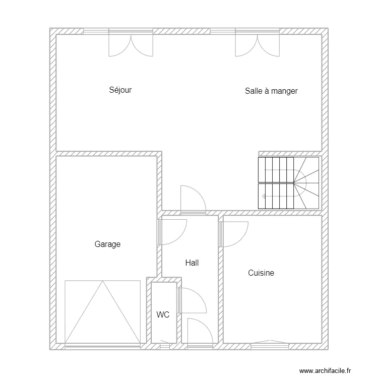 Meluzola. Plan de 