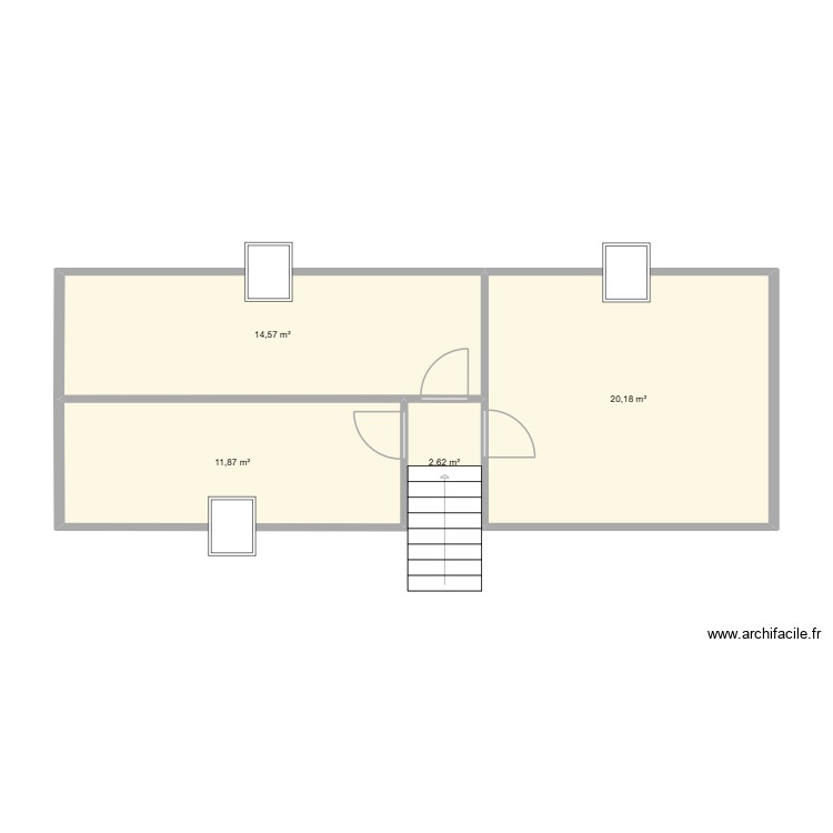 comble. Plan de 0 pièce et 0 m2