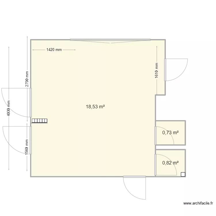 cierp gaud . Plan de 