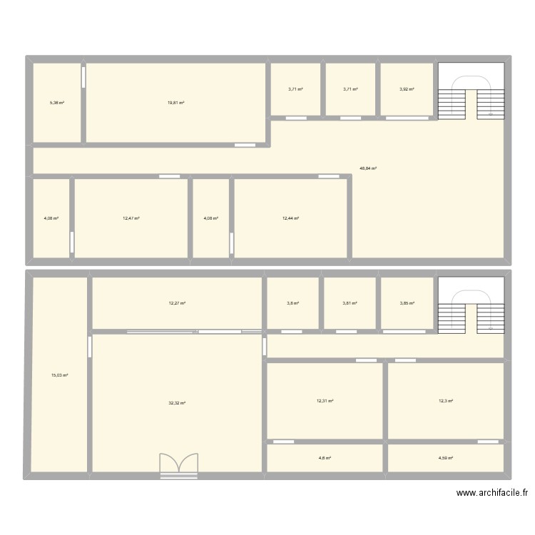 IELLSA BEAUTY. Plan de 21 pièces et 236 m2