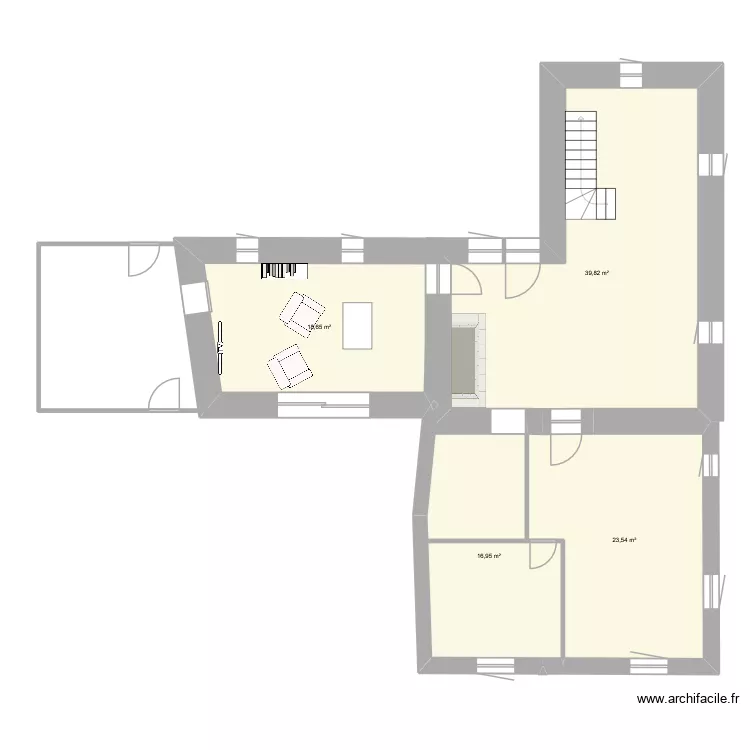 maison l\'hospitalet2. Plan de 4 pièces et 99 m² maison l\'hospitalet2. Plan de 4 pièces et 99 m²