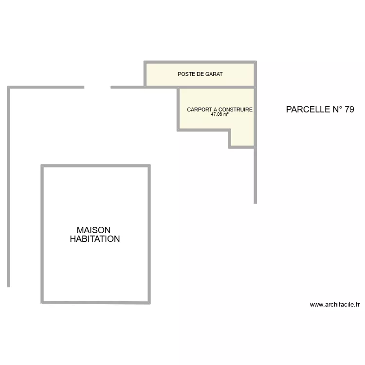 CARPORT v2. Plan de 