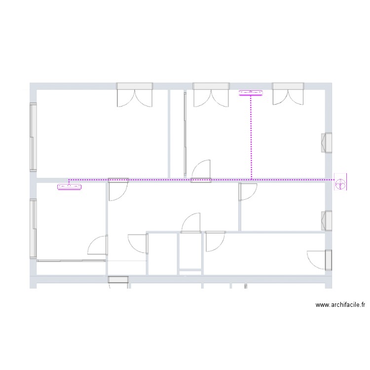RT 25-460 De La Fournière Garage Climatisation. Plan de 0 pièce et 0 m2