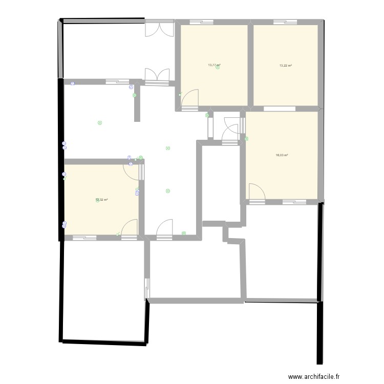 mairihane. Plan de 0 pièce et 0 m2
