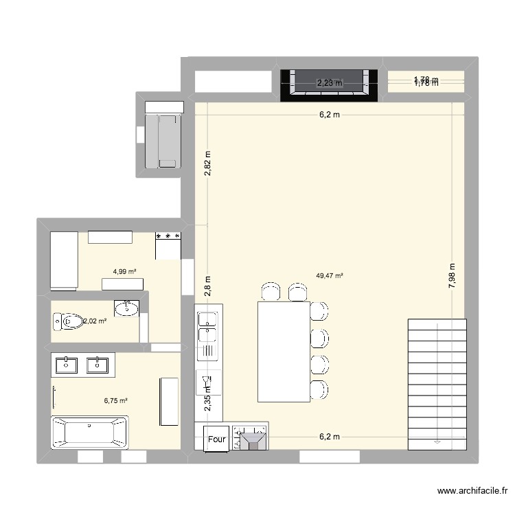 rez de chaussez. Plan de 0 pièce et 0 m2