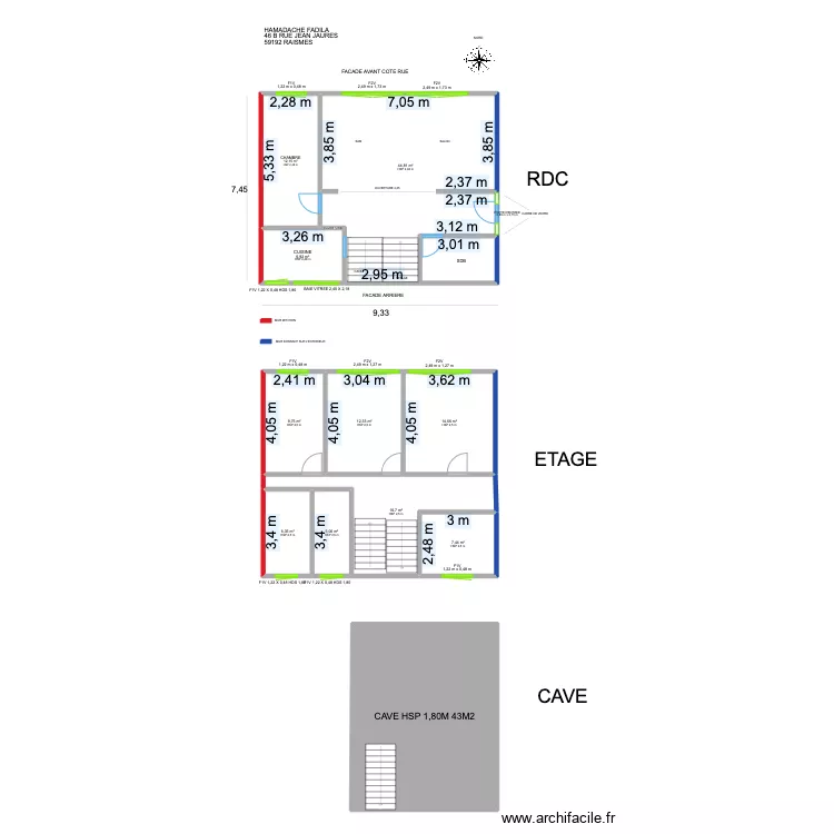 HAMADOUCHE FADILA. Plan de 