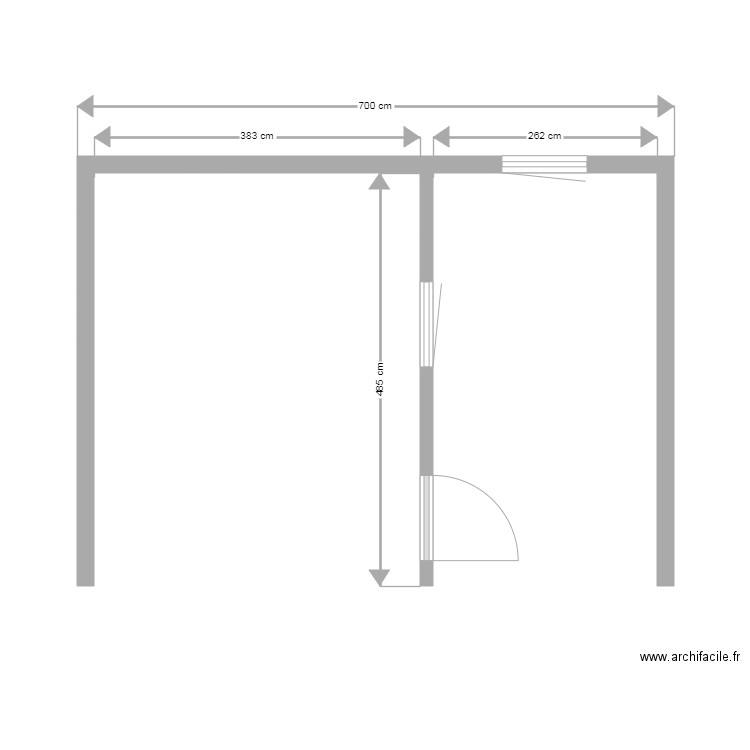 2024 terrasse et cabano. Plan de 0 pièce et 0 m2