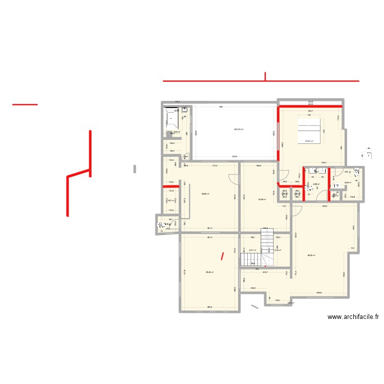 fi4n. Plan de 17 pièces et 221 m2