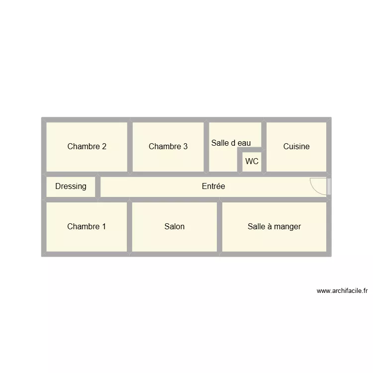 2503 INDIVISION MIOSSEC. Plan de 