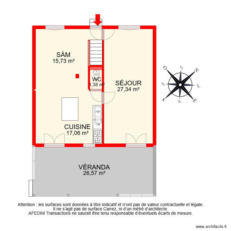 BI 26644. Plan de 19 pièces et 259 m2