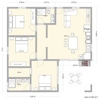 maison 95 m² terrasse 16m²