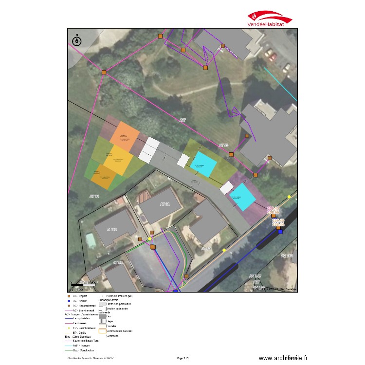 LES HERBIERS - SIte 2 demoiselles nv logts-v2. Plan de 0 pièce et 0 m2