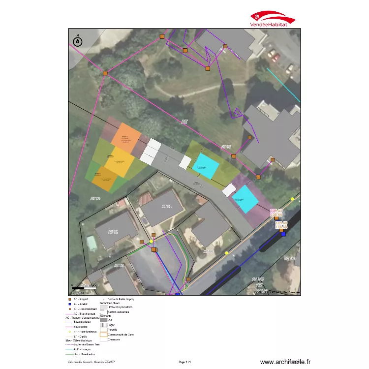 LES HERBIERS - SIte 2 demoiselles nv logts-v2. Plan de LES HERBIERS - SIte 2 demoiselles nv logts-v2. Plan de