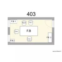 Bureau R 403 - F.BIBET