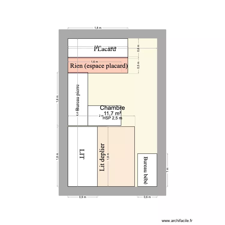 test2. Plan de 1 et 12 m² test2. Plan de 1 et 12 m²