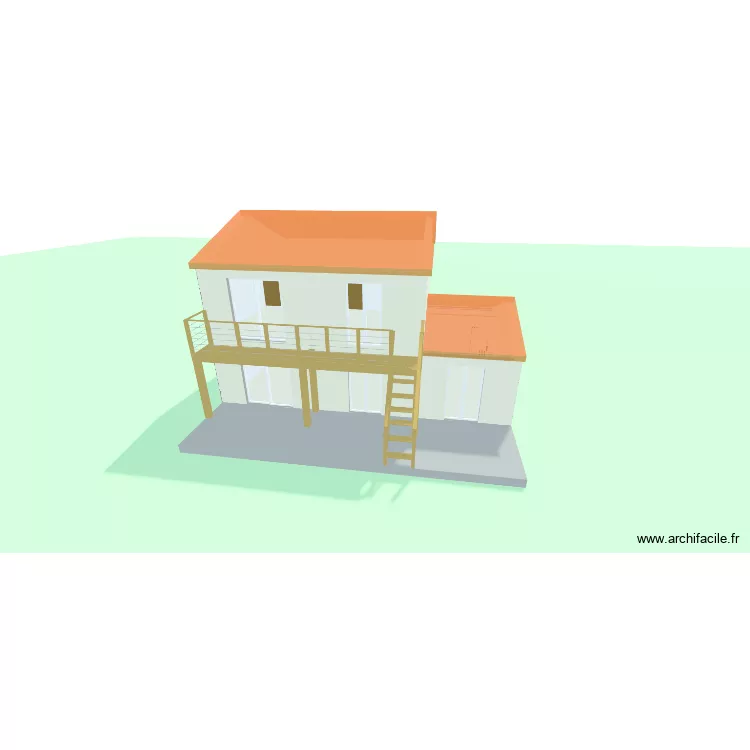 MAISON VENELLES. Plan de 