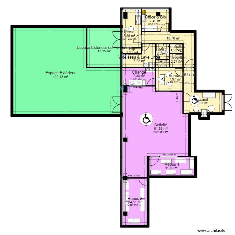 92R9D projet. Plan de 0 pièce et 0 m2