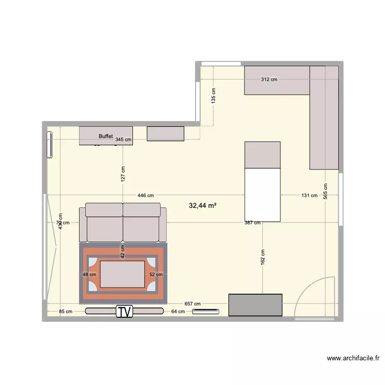 Sejour mission. Plan de 