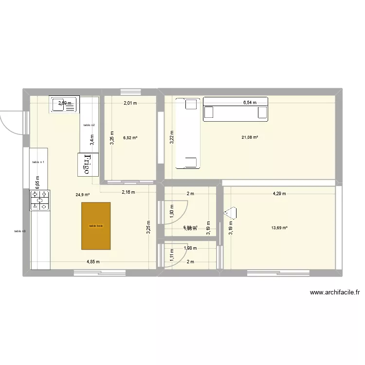 extesion v3. Plan de 5 et 72 m² extesion v3. Plan de 5 et 72 m²