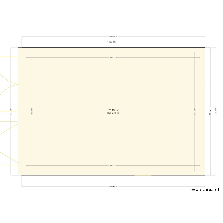 Garage. Plan de 0 pièce et 0 m2