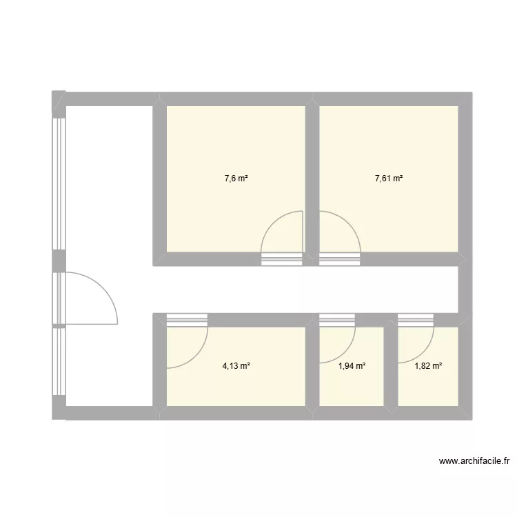 LIEU STAGE NASTIA. Plan de 5 et 23 m² LIEU STAGE NASTIA. Plan de 5 et 23 m²