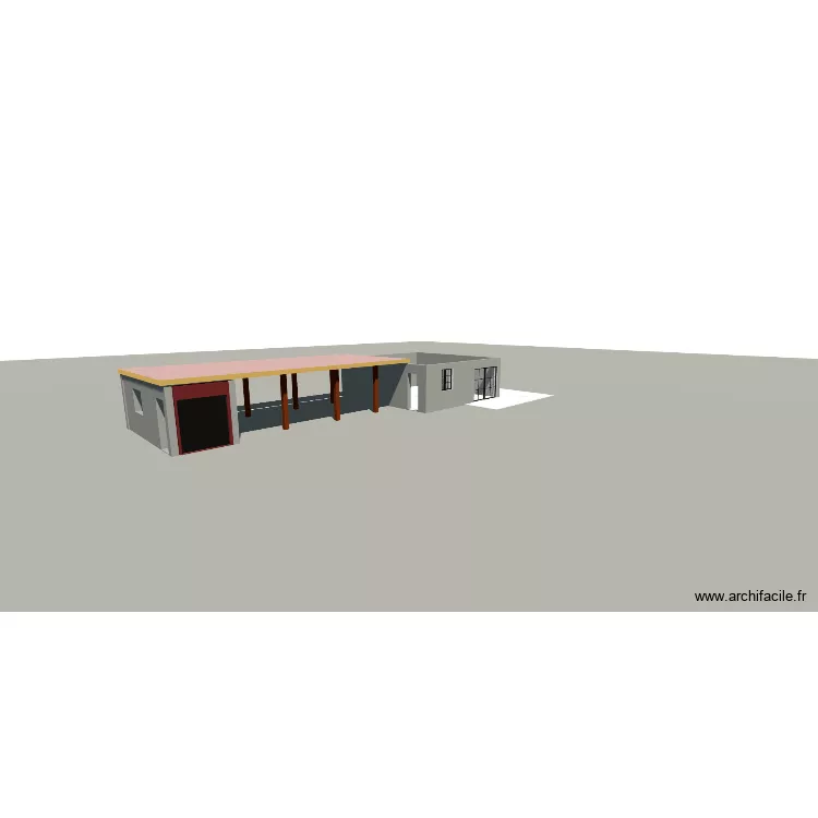 plan 3 d. Plan de 1 et 44 m² plan 3 d. Plan de 1 et 44 m²