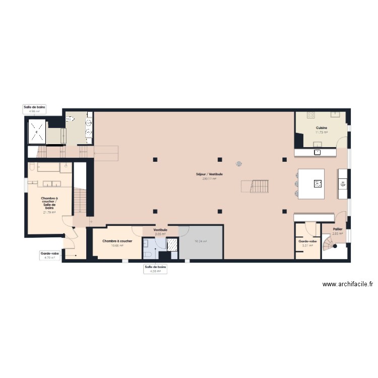 loft 2. Plan de 0 pièce et 0 m2