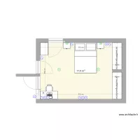 Chambre parentale 1re &eacute;tage 
