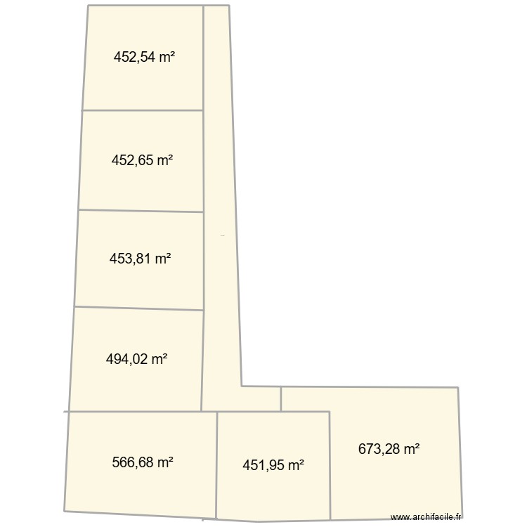 plan deriere vieux marche. Plan de 8 pièces et 4058 m2
