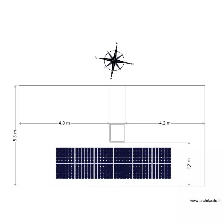 MAISON BOURQUENOUD. Plan de 