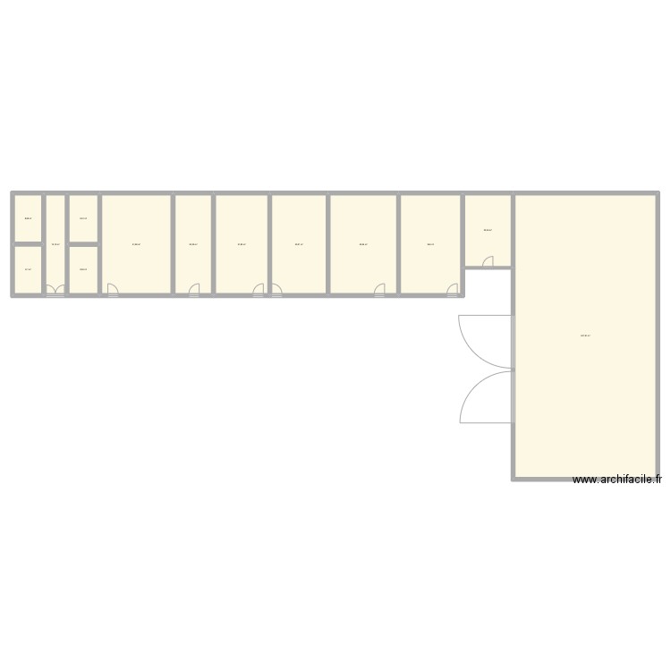 ferme log. Plan de 13 pièces et 514 m2