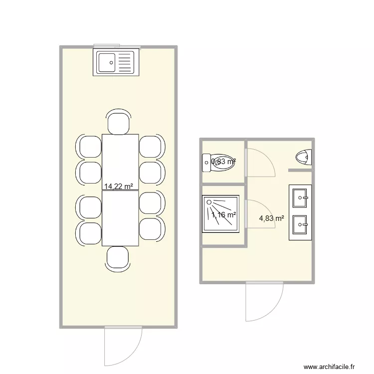 EGCS CHANTIER BRON 3IES. Plan de 