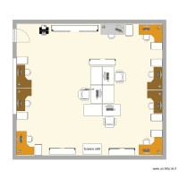 Projet bureaux étage