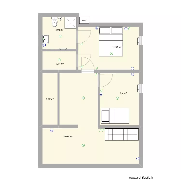 PETIT R+1. Plan de PETIT R+1. Plan de