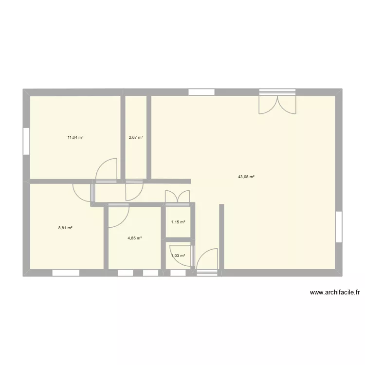 plan Batt. Plan de 7 et 73 m² plan Batt. Plan de 7 et 73 m²