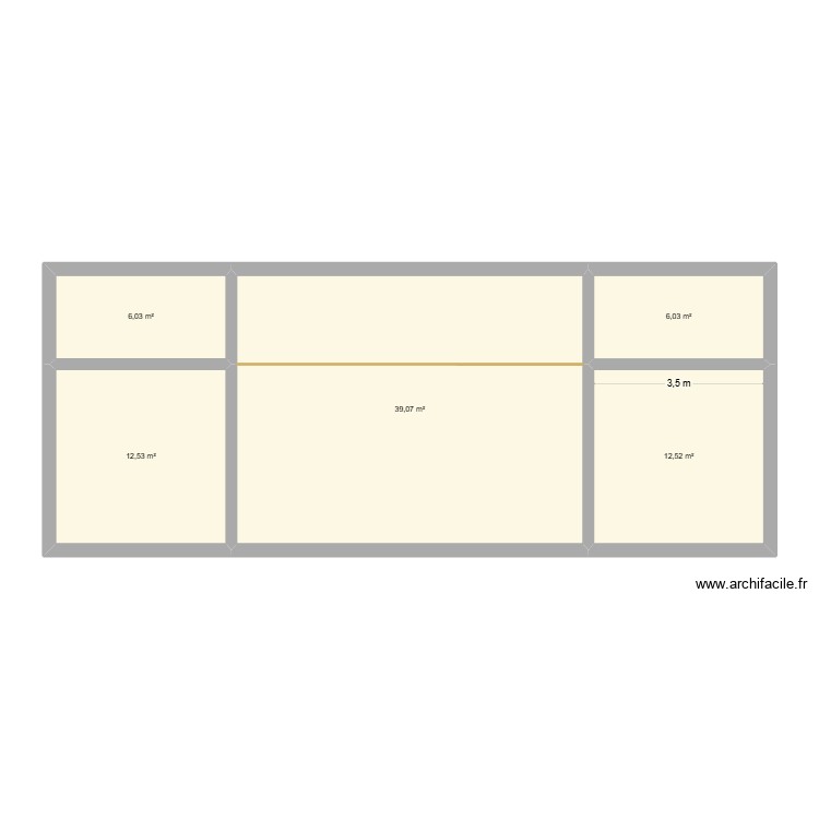 maison. Plan de 0 pièce et 0 m2
