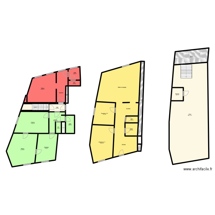 Immeuble POLIGNY. Plan de 0 pièce et 0 m2