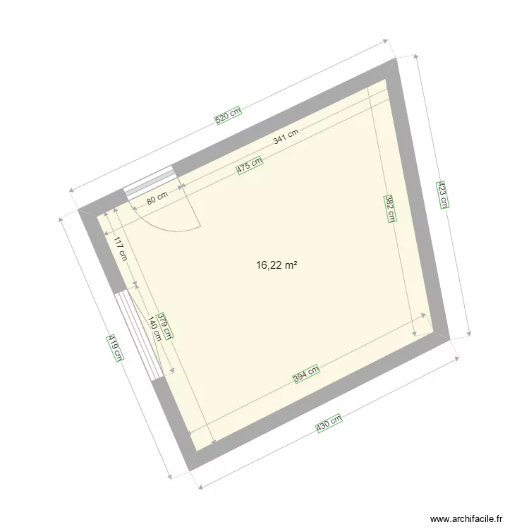 Projet Dulout. Plan de 