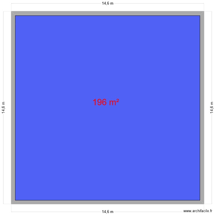 Bassin Oo. Plan de 1 pièce et 196 m2