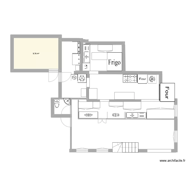 poirier bas. Plan de poirier bas. Plan de