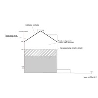 plan de façade ouest initial