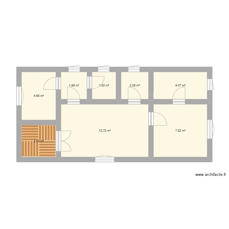 Heho. Plan de 0 pièce et 0 m2