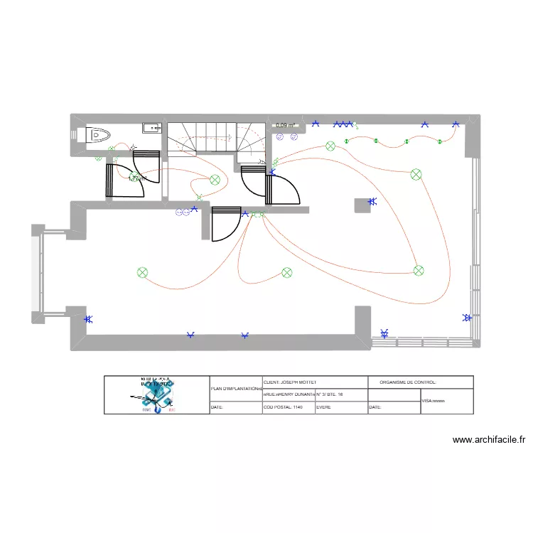madry RDC2+ET1+2. Plan de 11  et 79 m²