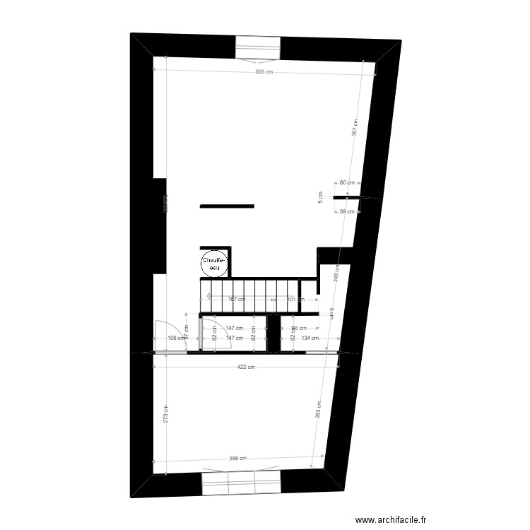 ROBIN JACQUEMART. Plan de 3 pièces et 41 m2
